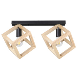 Plafoniera Rhombus PL2 Natur KL100051 Klausen