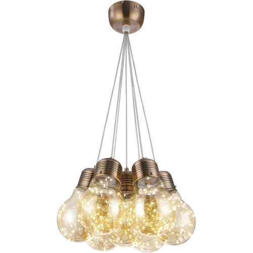 Suspensie BULBS SP7 bronz & ambra 142009