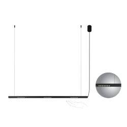 Pendul Line B LED 18W 142051 Unique