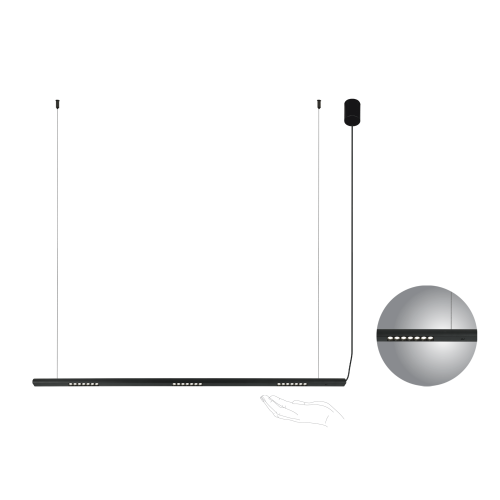 Pendul Line B LED 18W 142051 Unique