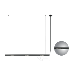 Pendul Line BR LED 18W 142052 Unique