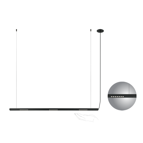 Pendul Line BR LED 18W 142052 Unique