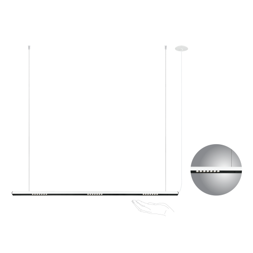 Pendul Line WR LED 18W 142050 Unique