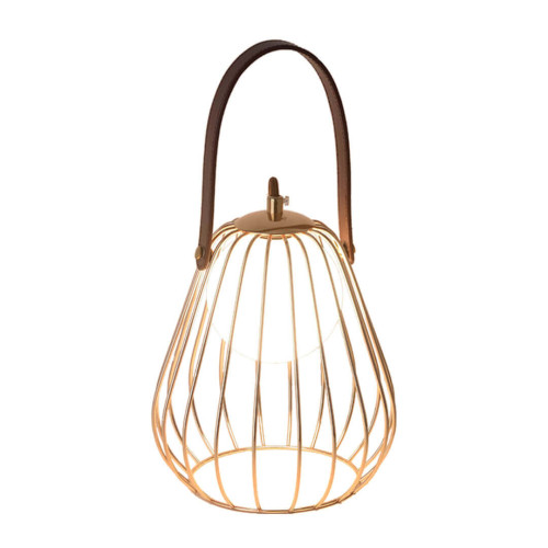 Veioză MEMORY TL1 aur & maro & alb 108032 Unique