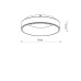 Plafoniera Nikki LED WH 32W 11200 Nowodvorski - imagine 4