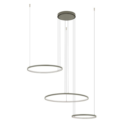 Pendul Circolo Silk Olive Led M 4000K  11398 Nowodvorski
