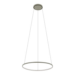 Pendul Circolo Silk Olive Led M 3000K 11403 Nowodvorski