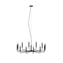 Candelabru Orto Negru XII B 11464 Nowodvorski