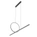 Pendul Lineo LED 39W Negru 11879 Nowodvorski - imagine 2