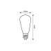 Bec LED 10W E27 2087 Rabalux - imagine 1