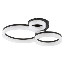 Plafoniera Negru Circle Amilia 24W LED 71385 Rabalux