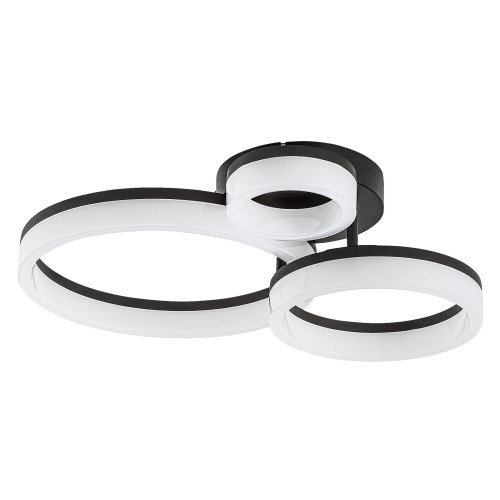 Plafoniera Negru Circle Amilia 24W LED 71385 Rabalux