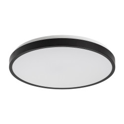 Plafoniera Negru Rotund Alenzo 36W LED Telecomanda 71440 Rabalux