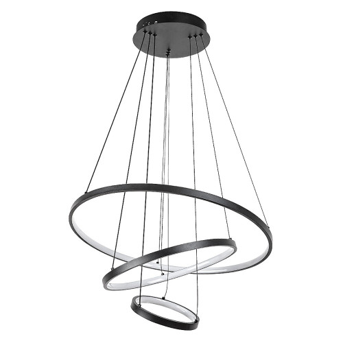 Pendul Beliza Negru 90W LED 72346 Rabalux