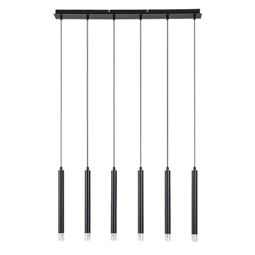 Pendul Ramira Negru 6 x G9 72362 Rabalux