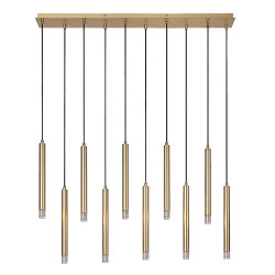 Pendul Ramira Auriu 10 x G9 72365 Rabalux