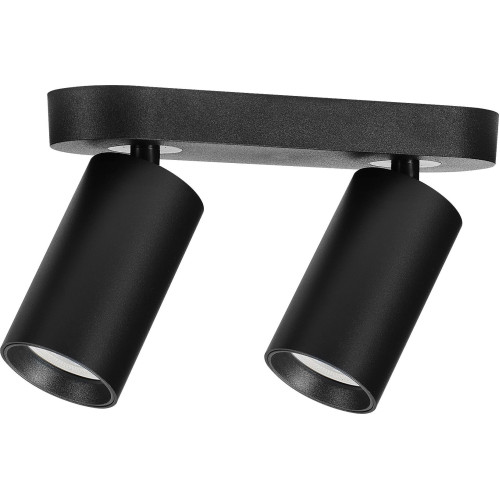 Aplica Yorli Negru 2 x GU10 LED 73082 Rabalux