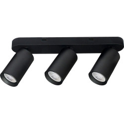 Plafoniera Yorli Negru 3 x GU10 LED 73083 Rabalux