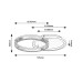 Plafoniera led 22W RIVONA 71472 Rabalux - imagine 7