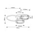 Lustra led 38W RIVONA 71473 Rabalux - imagine 7