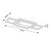 Plafoniera led 24W IP20 GLAVIAN 71477 Rabalux - imagine 4