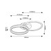 Plafoniera led 38W 3CCT SERAPHIEL 71479 Rabalux - imagine 6