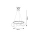 Lustra pendul led 54W MONTEMA 72191 Rabalux - imagine 5