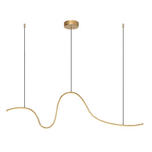 Pendul led 20W 3000K auriu COBRIA 72404 Rabalux