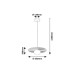 Pendul 1xG9 GLOWBELLS 72461 Rabalux - imagine 2