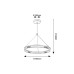 Pendul led 24W RIVONA 72471 Rabalux - imagine 6