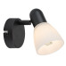 Aplica 1xE14 negru mat SOMA 73091 Rabalux - imagine 1