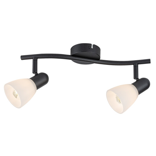 Aplica 2xE14 SOMA negru 73092 Rabalux