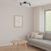 Aplica 2xE14 SOMA negru 73092 Rabalux - imagine 1
