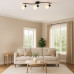 Aplica 3xE14 SOMA negru 73093 Rabalux - imagine 1