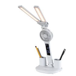 Lampa birou led cu ventilator NOVILO 74030 Rabalux