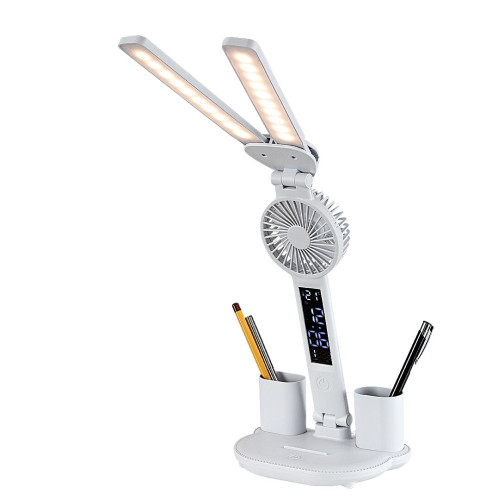 Lampa birou led cu ventilator NOVILO 74030 Rabalux