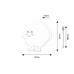 Veioza norisor DREAMIES 3000K 76045 Rabalux - imagine 4