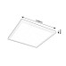 Plafoniera Damek2 LED 40W Alb 71078 Rabalux - imagine 5
