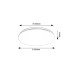 Plafoniera Circle Vendel 12W WW 71101 Rabalux - imagine 5