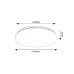 Plafoniera Circle Vendel 18W CW 71105 Rabalux - imagine 6