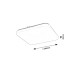 Plafoniera Square Vendel 12W CW 75013 Rabalux - imagine 4