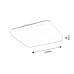 Plafoniera Square Vendel 24W CW 75015 Rabalux - imagine 4