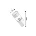 Aplica de exterior solara Kapuas 77015 Rabalux - imagine 5
