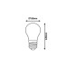 Bec LED A68 12W 3000K E27 1933 Rabalux - imagine 1