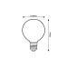 Bec LED G188 4W 320K E27 79076 Rabalux - imagine 6