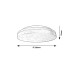 Plafoniera LED 18W Zenon 2699 Senzor Rabalux - imagine 3