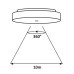 Plafoniera LED 24W Zenon 2700 Senzor Rabalux - imagine 3