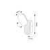 Aplica Exterior Odiel LED 12W 77057 Rabalux - imagine 6