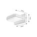 Aplica Exterior Gendt LED 12W 77061 Rabalux - imagine 5