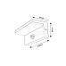Aplica de exterior Senzor WH Zaragoza 77116 Rabalux - imagine 10